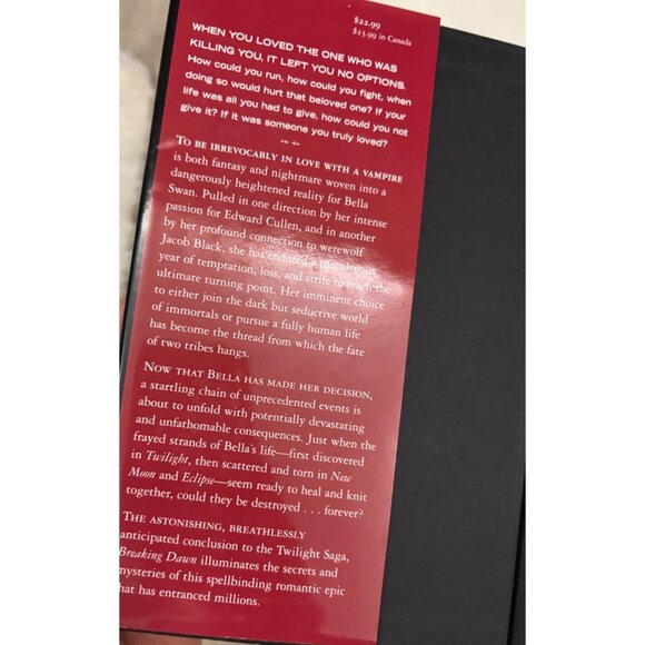 "Breaking Dawn" Hardcover By Stephenie Meyer Series Twilight - Picture 4 of 8